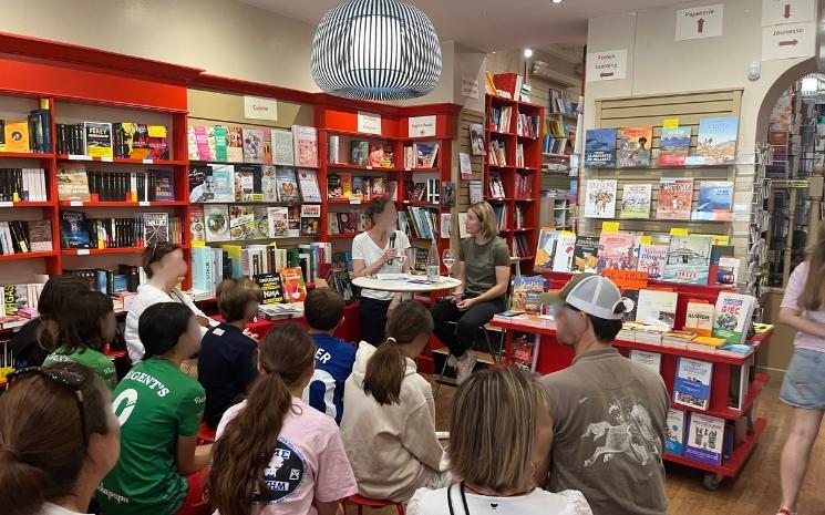 Sonia en rencontre à la Librairie La Page