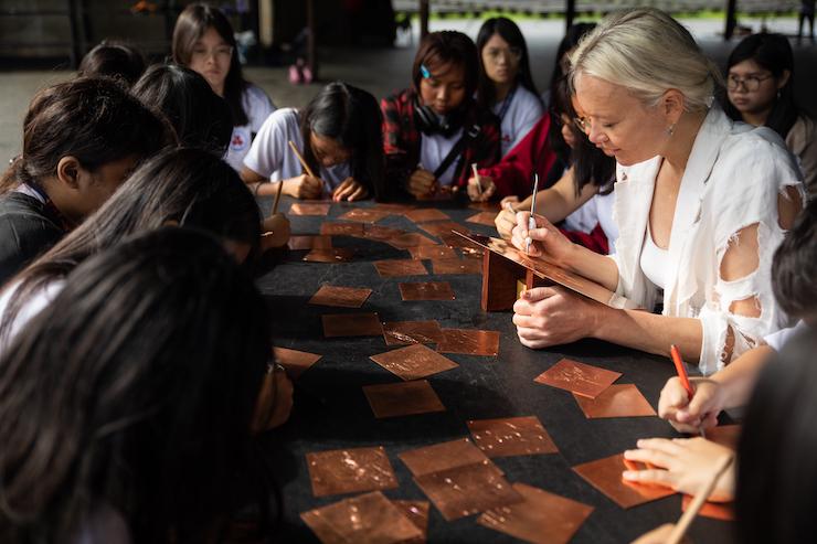 Marking Breath. Mount Makiling. Philippines.