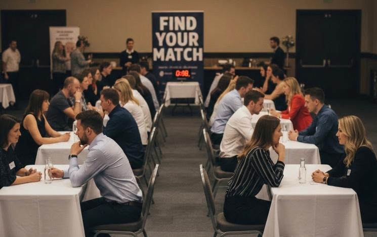un évènement de speed dating