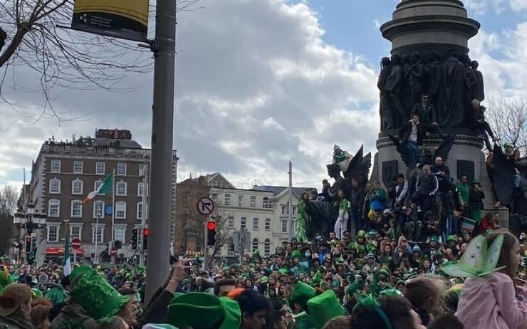 Parade de la Saint Patrick à Dublin