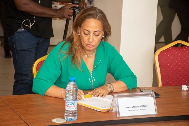 Suite à la visite de Madame Amélia Lakrafi, Députée des Français de l'étranger, au siège du Réseau des parlementaires pour la diaspora, la coopération décentralisée et transfrontalière.