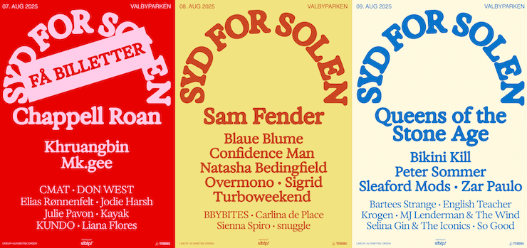 festival sydforsolen valby Copenhague