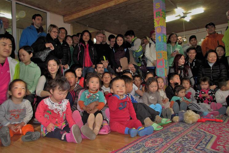 TIF Mongolie visite de crèche association