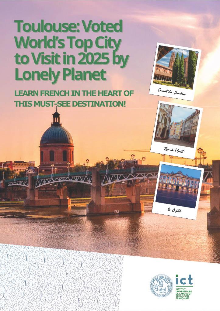 Institut universitaire de langue et culture françaises de Toulouse - Institut catholique de Toulouse - Lonely Planet