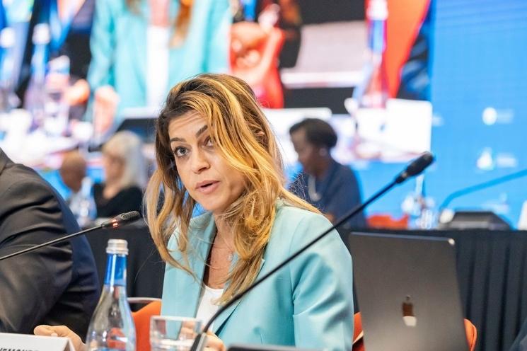 La PDG de TV5MONDE, Kim Younes