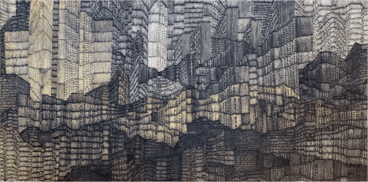 tableau dans une galerie