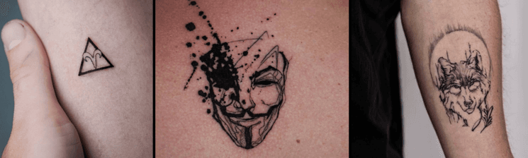 Tatouages de Manu Mau