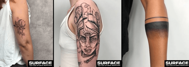 Tatouages de Surface tattoo münchen