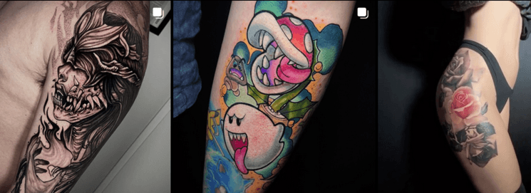 Tatouages de Tattoo Anansi München