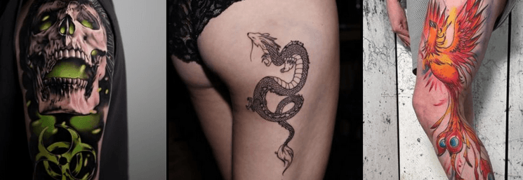 Tatouages de Viala Tattoo Darmstadt 1994