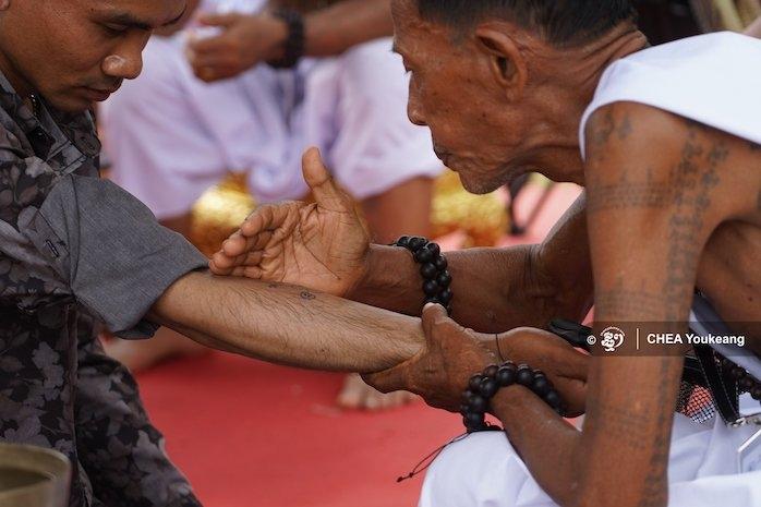 Tatouages sacres khmers