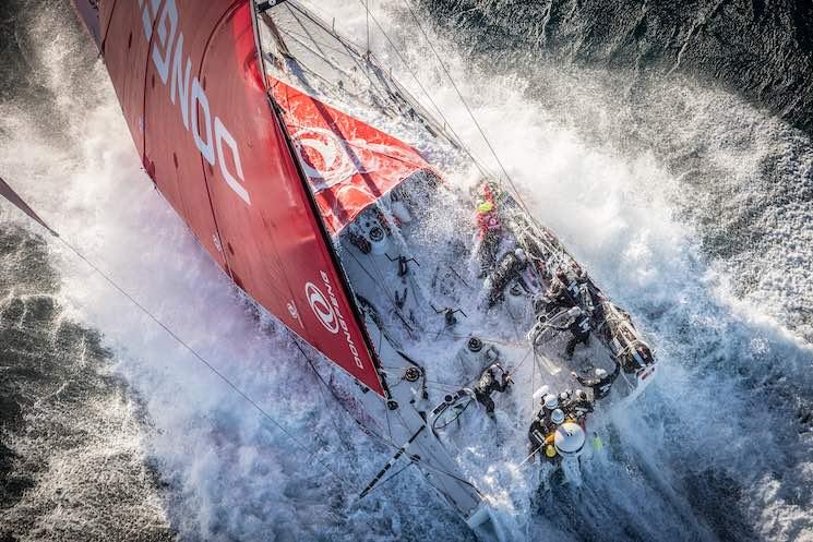 Dongfeng Race team Volvo Ocean Race