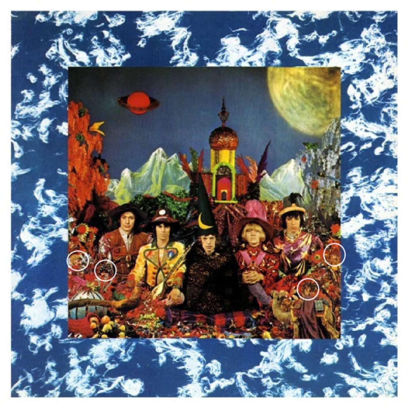 the rolling stones - the beatles - their satanic majesties request - pochette d'album