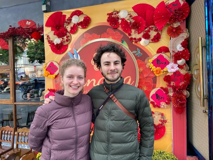 tino et alice à Hanoi