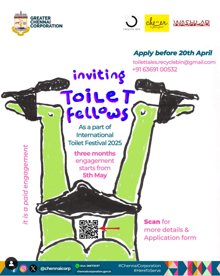 Toilet Festival 2025 Chennai