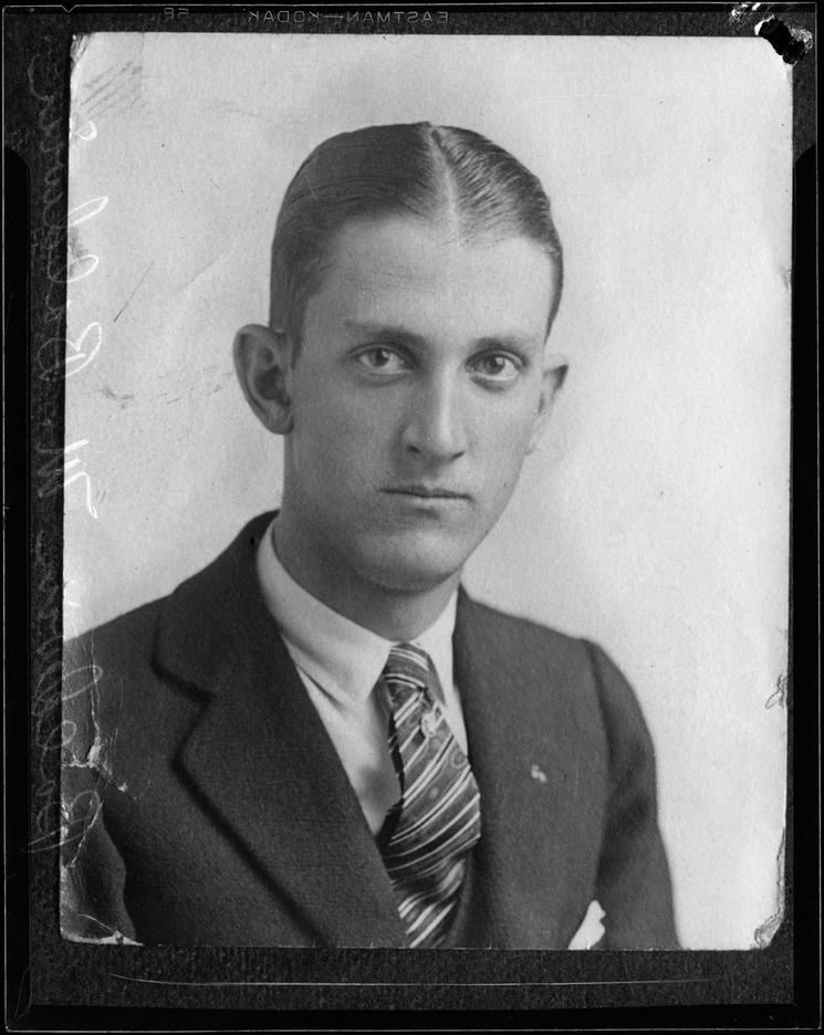 Baldwin M. Baldwin, riche héritier et collectionneur de Toulouse-Lautrec, en 1927. © Los Angeles Times/UCLA Library