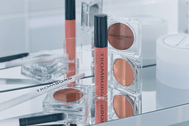 Produits Tromborg marque de cosmétique danoise
