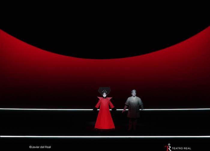 la princesse chinoise sur scène