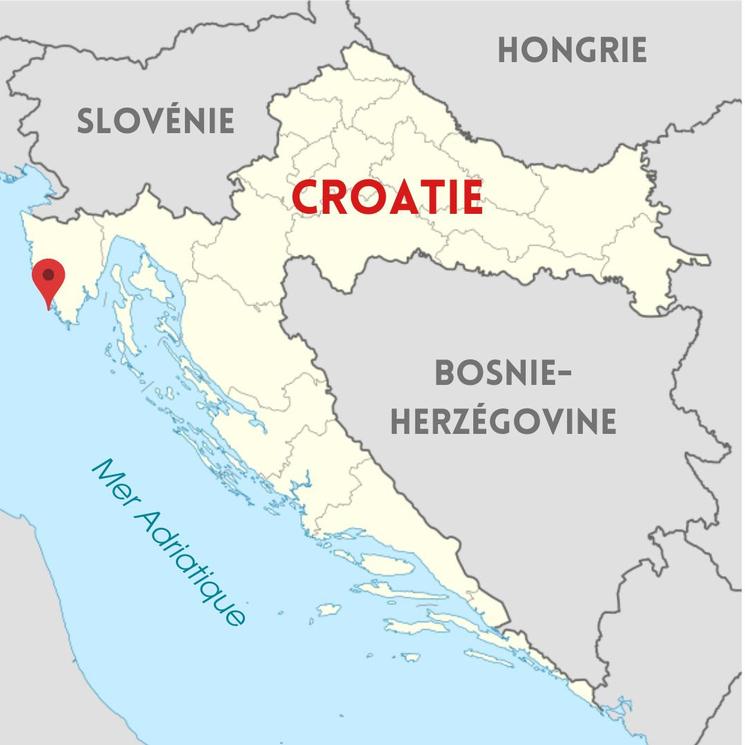 la croatie, pays du monde en Europe