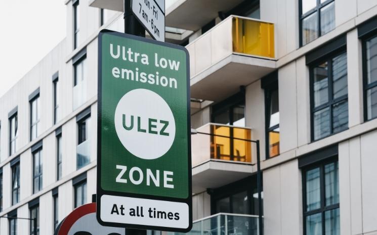 ULEZ pollution Londres