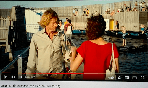 Un amour de jeunesse Mia HAnsen-Løve scène tournée à Copenhague