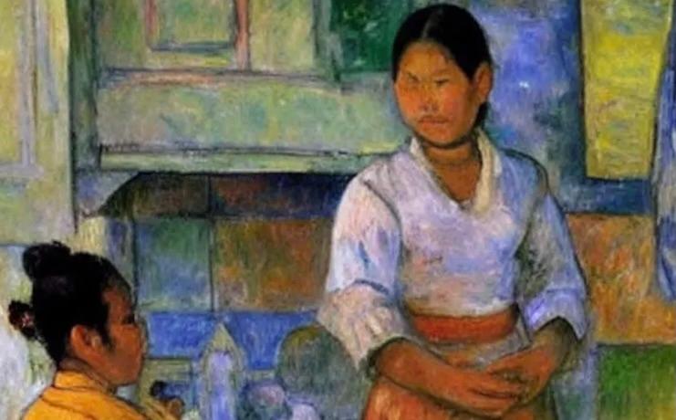 Un proverbe khmer : « renonce à raisonner une femme têtue. »