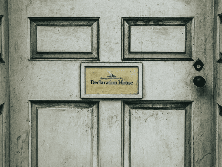 Une plaque de porte personnalisée