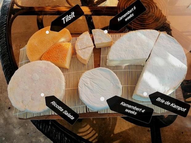 Variété de fromages