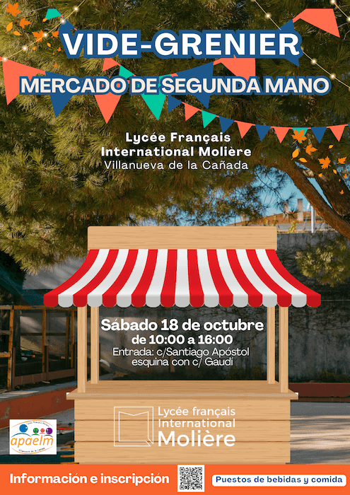 affiche du vide-greniers