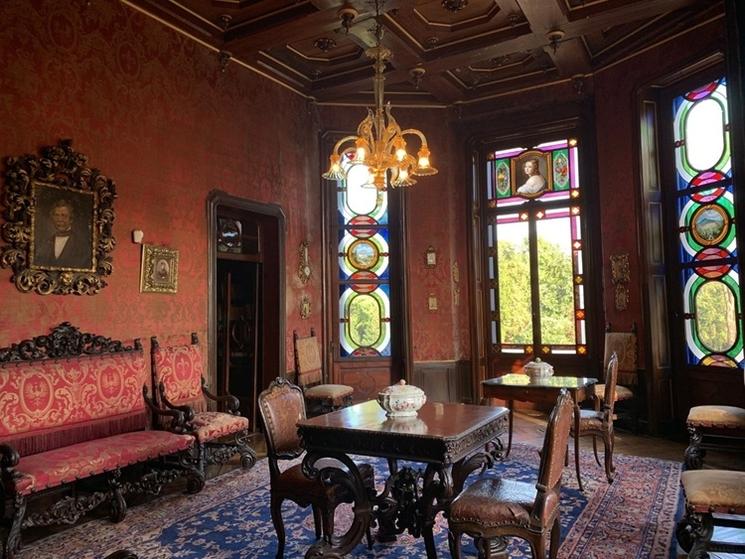 salon d'une villa