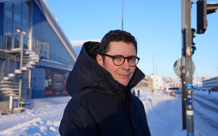 Vincent caure au Groenland