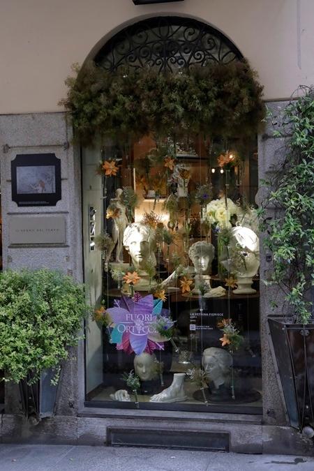 vitrine fleurie