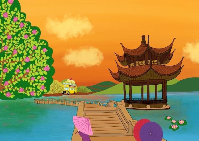 voyage vers hangzhou