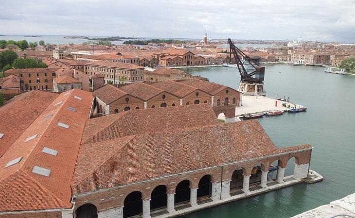 vue surl'Arsenal de venise