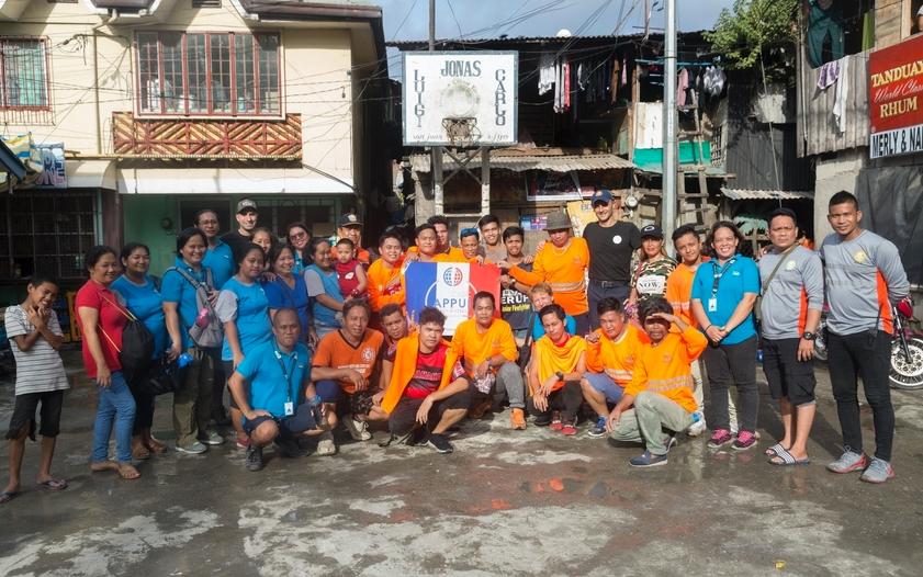 pompiers cebu bidonvilles