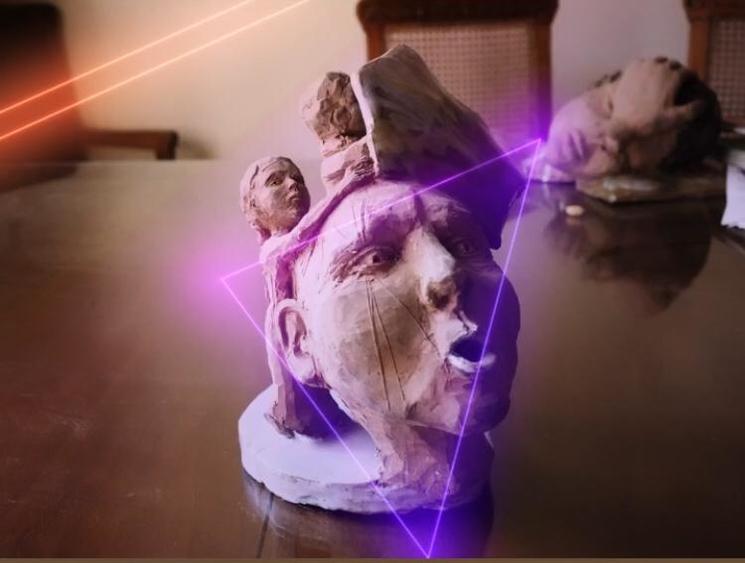 La sculptrice française Valie Guillard expose au musée Mahmoud Mokhtar du Caire