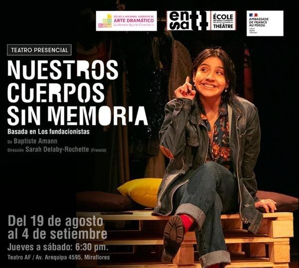 « Nos corps sans mémoire » : une pièce de théâtre franco-péruvienne à ne pas manquer