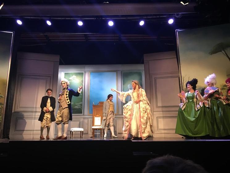 Jeux d’ombres et de lumière dans « Maria Antonietta ultima regina di Francia »