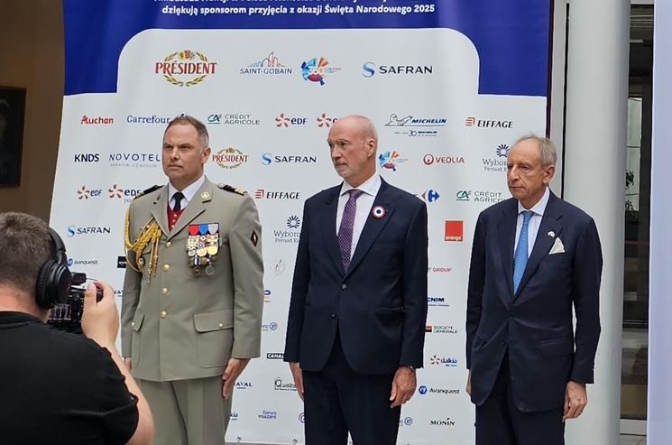 Ambassade de France à Varsovie, un 14-Juillet marqué par la coopération bilatérale