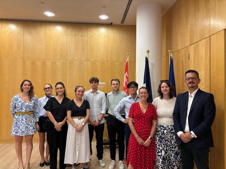 Team du Club VIE avec Thomas Liput à Singapour