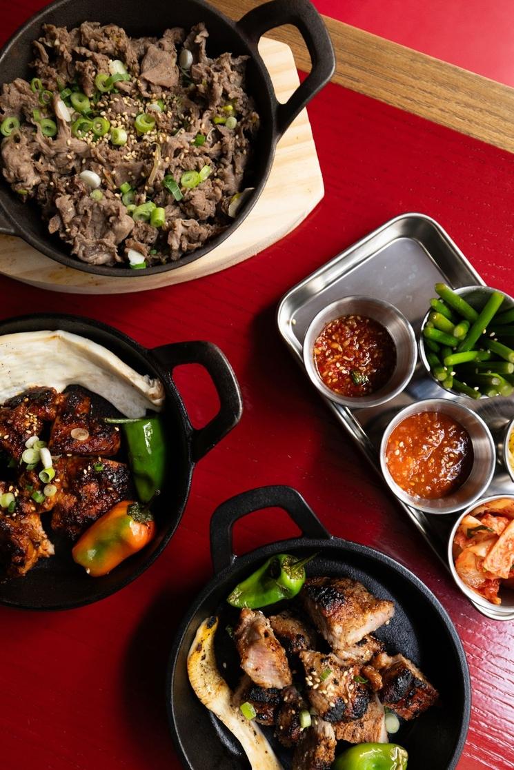 Nourriture chez Hallyu à Paris