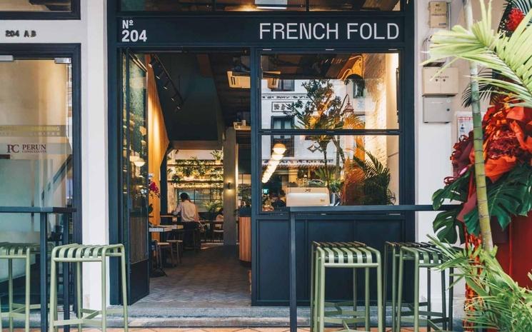 Le restaurant French Fold sur Telok Ayer
