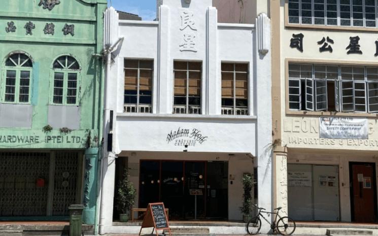 Le restaurant Madam Fold sur South Bridge Road