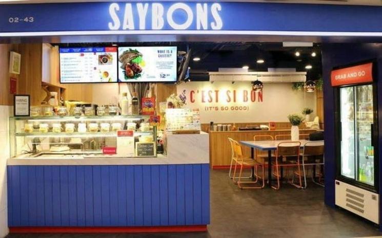 Le restaurant Saybons à Bishan Junction 8