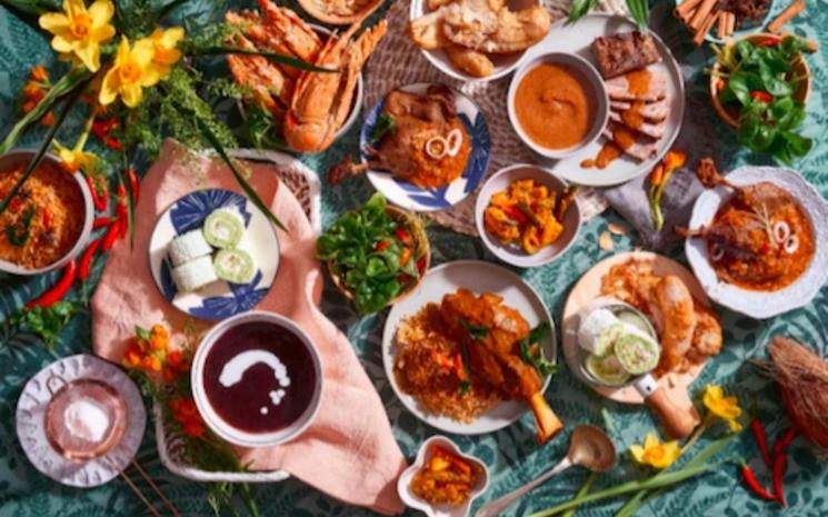 Buffet de Ramadan dans un restaurant de Singapour (copyright Peppermint)