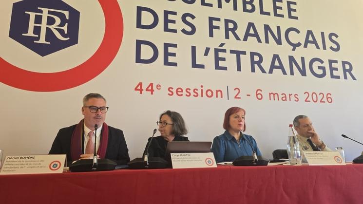 Florian Bohême lors de l'AFE en mars 2026