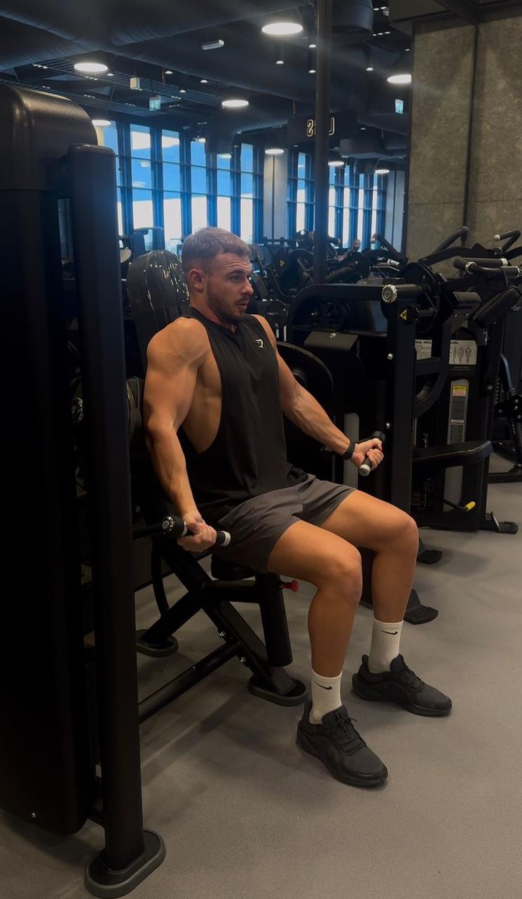 Antoine à la salle de sport