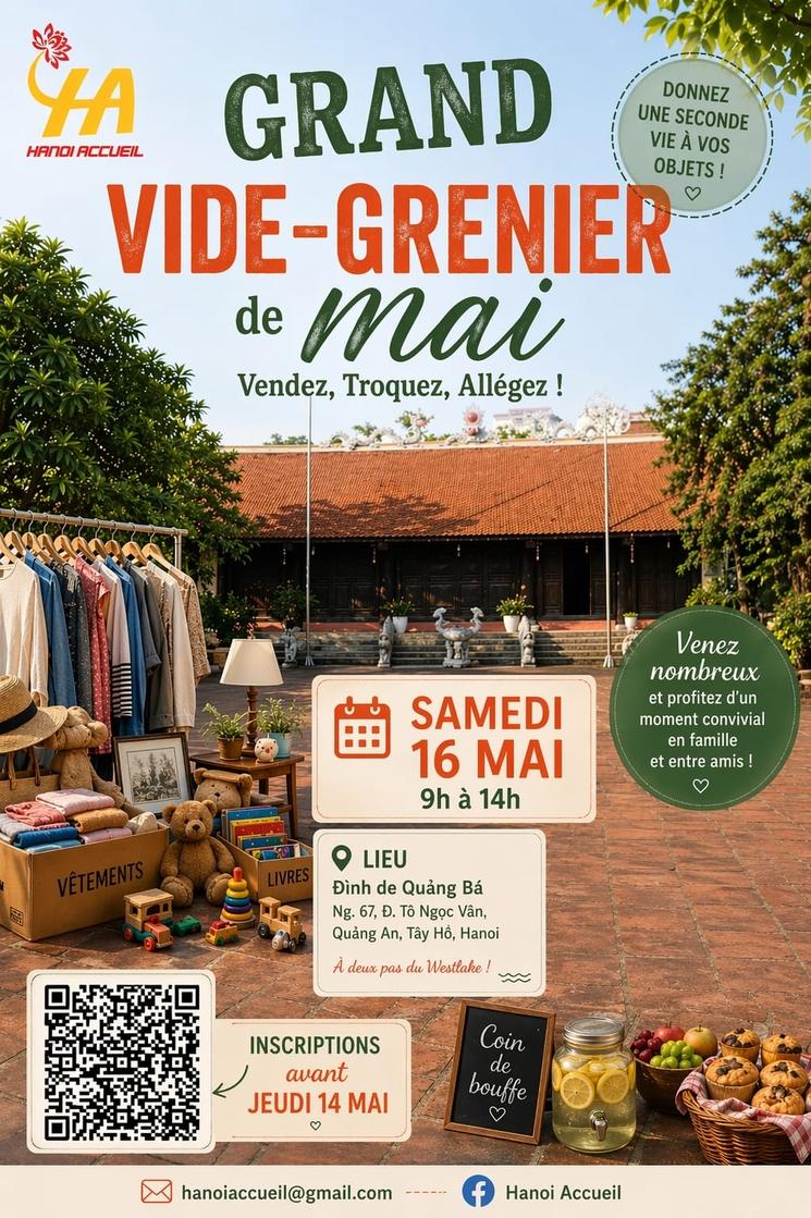 vide grenier hanoi