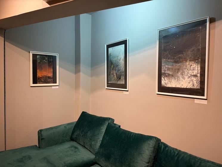 intérieur canapé vert