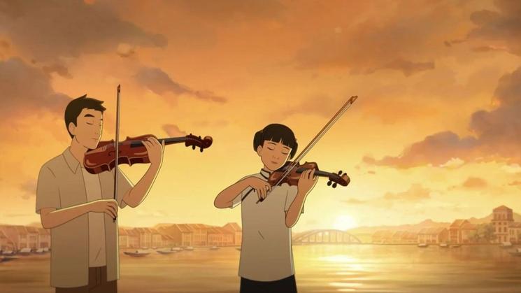 The violinist